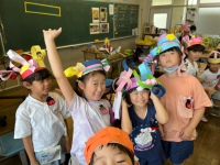 2年3組_ずこう_松本　千佳_わっかぼうしでへんしん_1