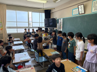 3年4組_学級活動_峰山　詩歩_　1年生を迎える会_7